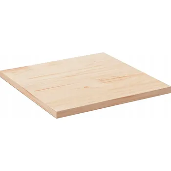 Konferenční stolek Čtvercový stolek VidaXL 80 x 2,5 x 80 cm, borovice