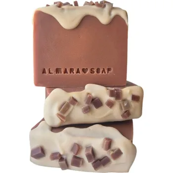 Mýdlo Almara Soap Caramel Cupcake ručně vyráběné mýdlo 100 g