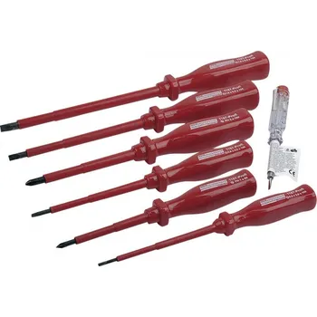 Dílna Brüder Mannesmann VDE sada šroubováků 7dílná plochý, křížový PH