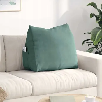 Polštář Polštář na záda Zelený mořský 60 x 20 x 50 cm