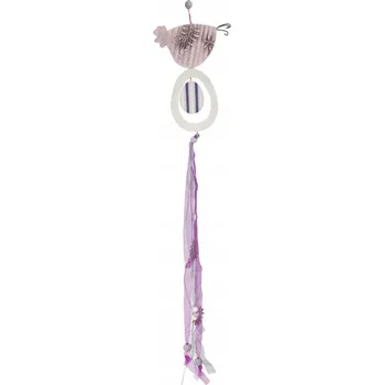 Obraz SLEPIČKA S VEJCEM DŘEVĚNÁ ZÁVĚSNÁ Velikonoce JARNÍ DEKORACE