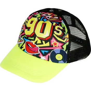 Karnevalový doplněk Guirca Kšiltovka 90's