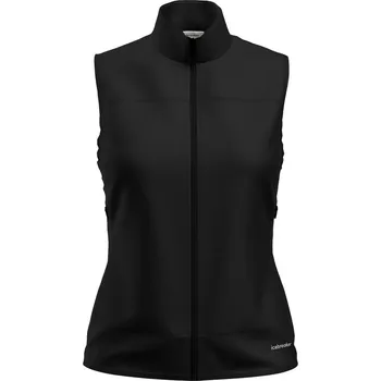 Dámská vesta dámská vesta ICEBREAKER Wom Mer 300 RealFleece Descender Vest BLACK - M