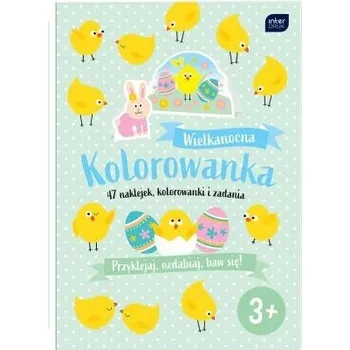 omalovánky Velikonoční omalovánka s nálepkami A4, 16 stran