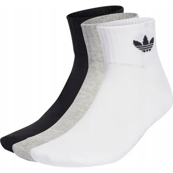 Pánské ponožky Adidas Ponožky Mid Crew Socks 3 Pairs vícebarevné, velikost 37-39