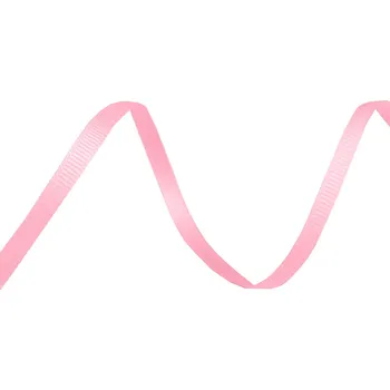 Stuha Rypsová stuha / poutko šíře 3 mm, malé, 4 růžová sv.