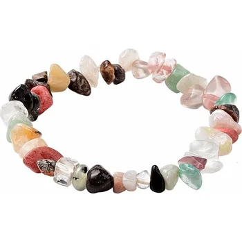 Náramek Dětský náramek z mixu polodrahokamů obvod cca 15 cm