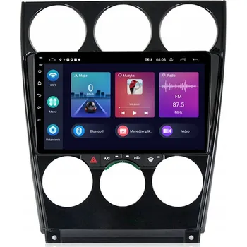 Autorádio AUTORÁDIO S GPS NAVIGACÍ ANDROID BT MAZDA 6 I 2002-2008 WIFI USB 2GB 64GB