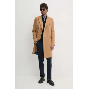 Dámský kabát Vlněný kabát Paul Smith M1R.224P.N00110 hnědá 88X, vel. 38/48