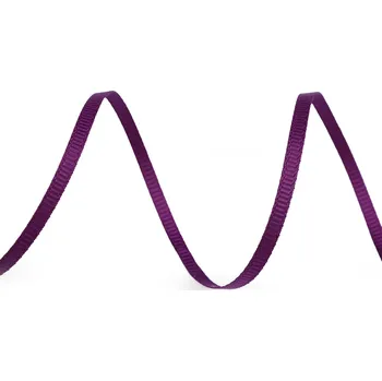 Stuha Rypsová stuha / poutko šíře 3 mm, střední, 13 fialová purpura