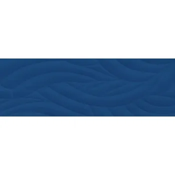 Fiji edera 3D blu notte - obkládačka rektifikovaná 25x75 modrá IFIR50RV