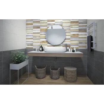 Ki Match plank mud - obkládačka 25x60 IKYD01