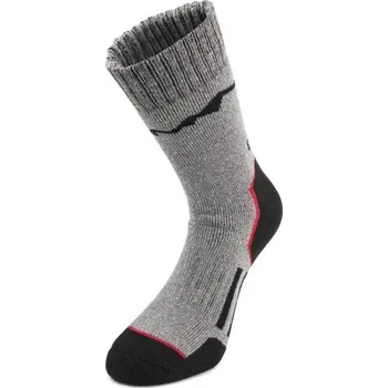 Pánské ponožky Canis CXS Ponožky CXS ThermoStep, šedé, zimní 183008670037 Šedá 36-37