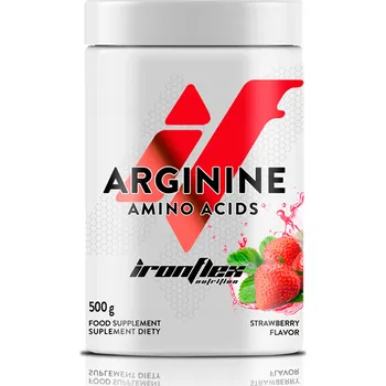 Aminokyselina Arginin v prášku IronFlex Arginin IronFlex 500 g jahoda