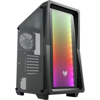 PC skříň FSP/Fortron ATX Midi Tower CMT212G Black, A.RGB light bar