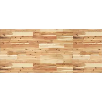 Jídelní stůl Pracovní deska k psacímu stolu, povrchově upravená olejem, 140 x 60 x 4 cm, akátové dřevo