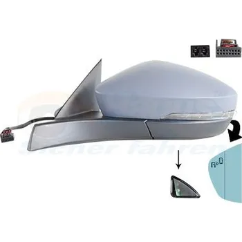 Auto zrcátko Vnější zpětné zrcátko VAN WEZEL 5710827