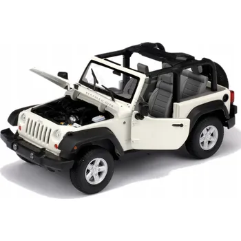 autíčko Model auta Jeep Wrangler Rubicon 2007 Welly 18529