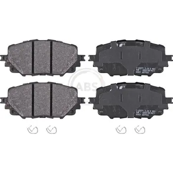 Brzdová destička Sada brzdových destiček, kotoučová brzda A.B.S. ABS35126