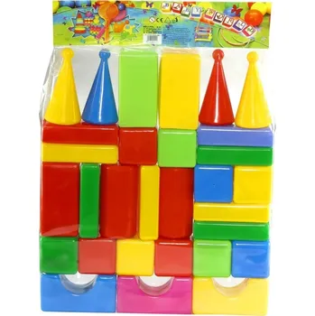 ostatní stavebnice Nafukovací stavební Stavebnice 30 kusů Polský výrobek