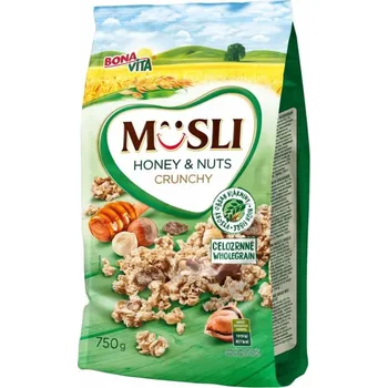 Nutworld.cz Zapékané müsli s medem a ořechy 750g