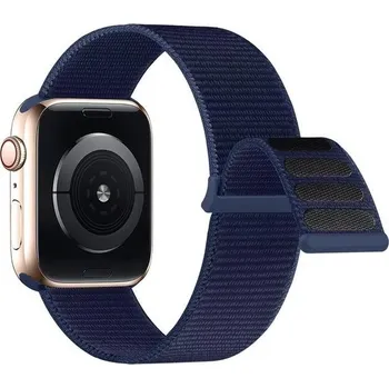 Příslušenství k chytrým hodinkám Nylonový řemínek Lobnhot kompatibilní s řemínkem Apple Watch 44 mm 42 mm 45 mm, nastavitelný
