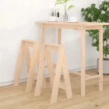 Židle, 2 ks, 40x40x75 cm, masivní borové dřevo