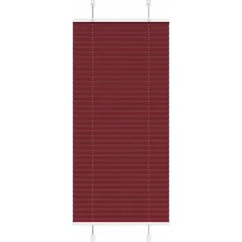 Roleta Roleta plisé Bordó Červená 65x100 cm Šířka látky