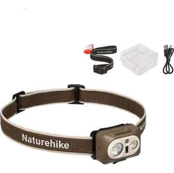 Čelovka NATUREHIKE Turistická čelovka Kingyu Max CNK2450ZM010 KAŠTANOVÁ