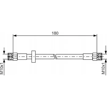 Brzdová hadice Bosch 1 987 476 216 Flexibilní brzdová hadice