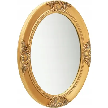 Zrcadlo Zrcadlo nástěnné v barokním stylu, 50x60 cm, zlaté