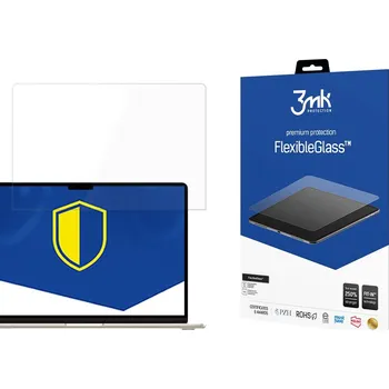 Pouzdro na mobilní telefon Hybridní Sklo Flexibleglass 3MK pro Apple Macbook Air 15,3" 2023