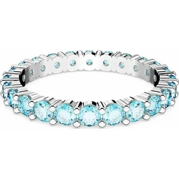 Módní doplněk Prstýnek Swarovski 5658669 MATRIX modrá 55X, vel. 55