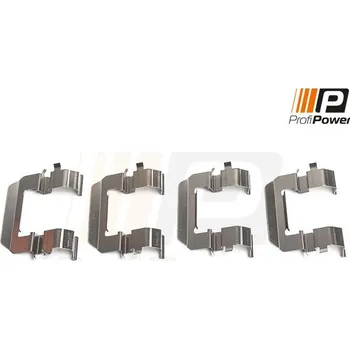 Přislušenství brzdového systému Sada příslušenství obložení kotoučové brzdy ProfiPower 9B1207