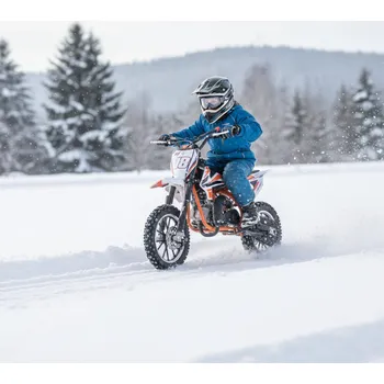 malá motorka Leramotors Minicross Leramotors Devil Deluxe 49ccm 2T Oranžová