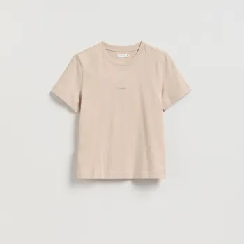 Reserved - Tričko s potiskem - krémová - 178HT-01X - 178HT-01X-XS