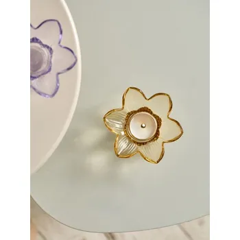 Svícen Sinsay - Skleněný svícen - oranžová - 884IN-20X - 884IN-20X-ONE