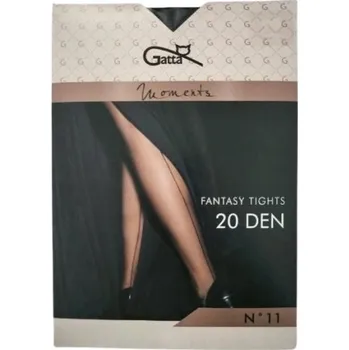 Dámské punčochy Dámské Punčocháče Gatta Szewek 3-M Nero polomatné