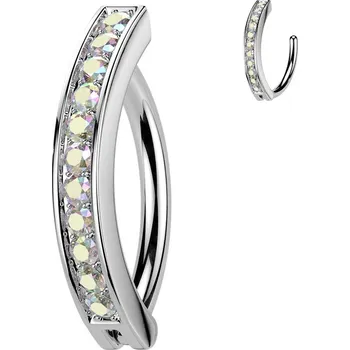 Piercing Šperky4U Piercing do pupíku se štítem - WP0080-AB