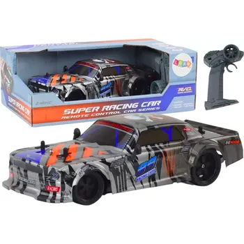 RC model auta RC sportovní auto 1:18 šedé