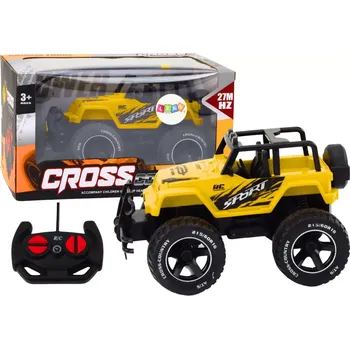RC model auta Závodní RC Terenovní Auto 1:18 Žluté