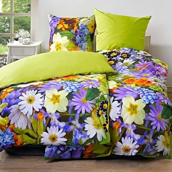 Povlečení 3Pagen Povlečení na jednolůžko Jaro Velikost: 80x80 cm + 135x200 cm