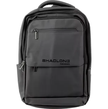 Městský batoh Městský obchodní batoh s USB černý 16 L