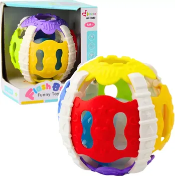 Hračka pro psa Barevný gumový senzorický míček pro kojence