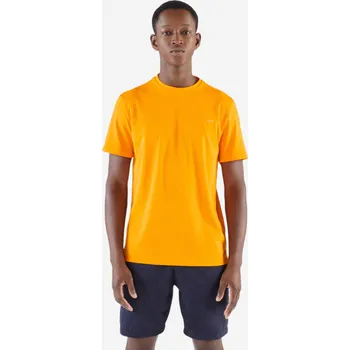 Pánské tričko KIPRUN Pánské běžecké tričko Dry 500 XL ORANŽOVÁ|ŽLUTÁ
