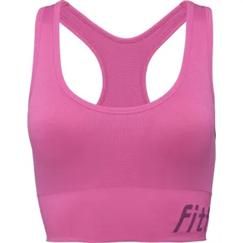 Podprsenka Dámská fitness podprsenka Fitforce LAURYNA M Fialová, Vínová