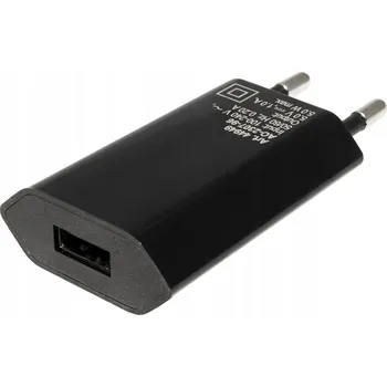 Nabíječka / adaptér 1x USB 5W černá