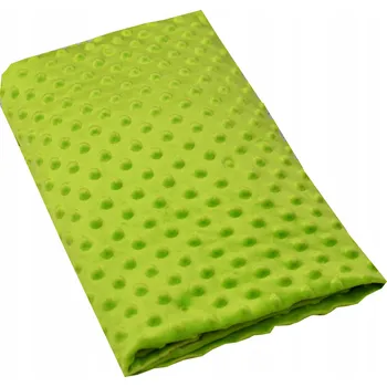 Prostěradlo PROSTĚRADLO S GUMOU MINKY DO POSTÝLKY 120X60 NA MATRACE SVĚTLE ZELENÉ