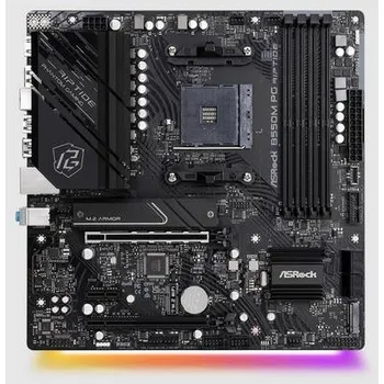 Základní deska ASROCK B550M PG RIPTIDE (AM4, amd B550, 4xDDR4 4733, 4xSATA3, 7.1, HDMI +DPort, 2xM.2, USB3.2, mATX)