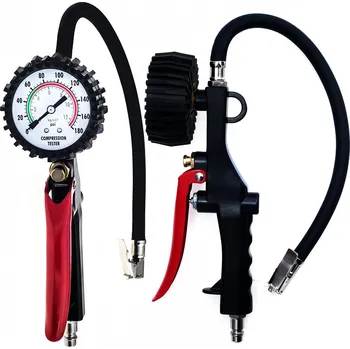 Dílna Tagred Pistole na huštění pneumatik s manometrem 0-12 Bar, PSI